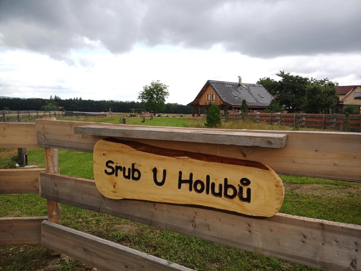 Wellness Srub U Holubu Villa Malsice Dış mekan fotoğraf