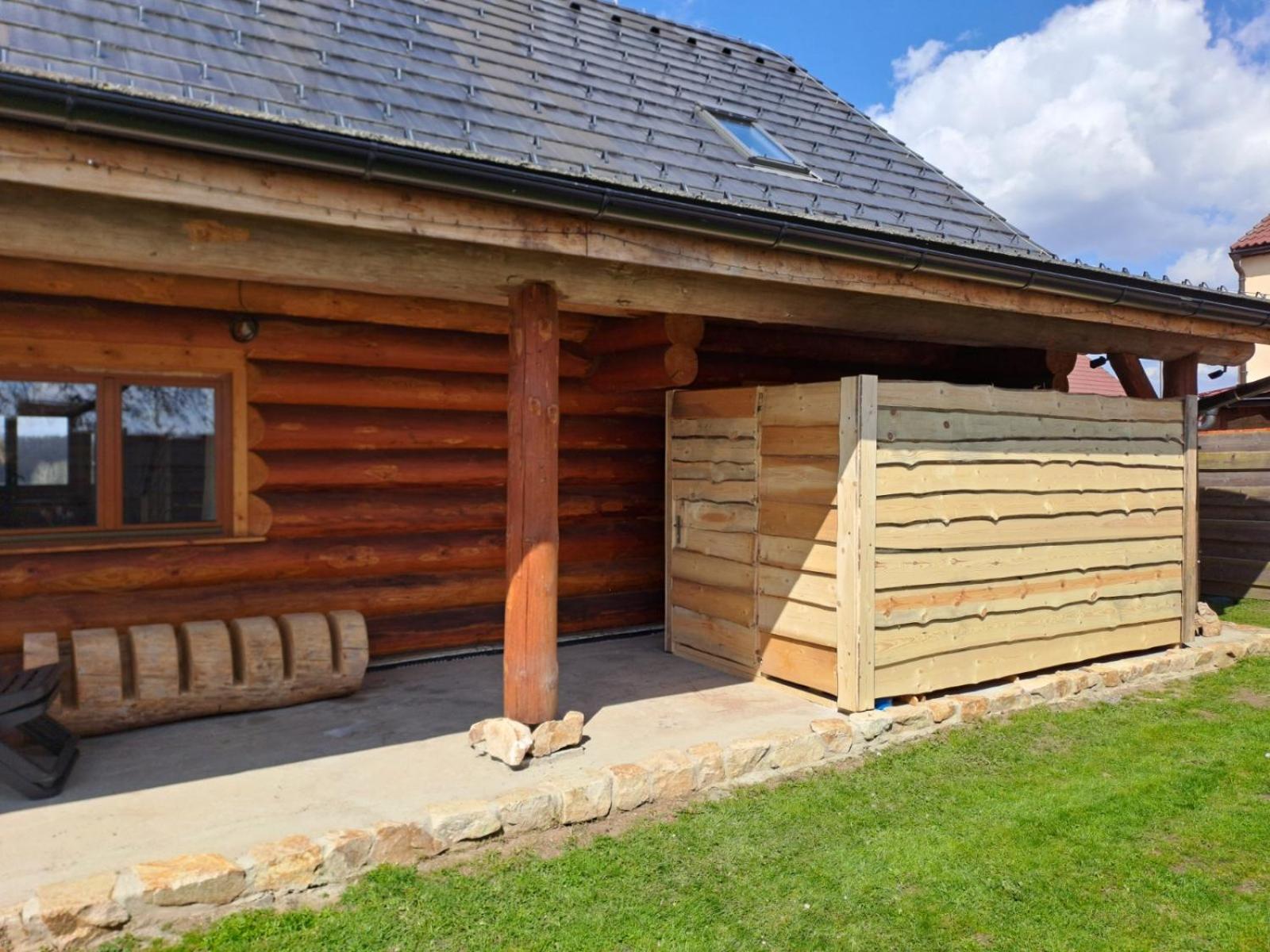 Wellness Srub U Holubu Villa Malsice Dış mekan fotoğraf