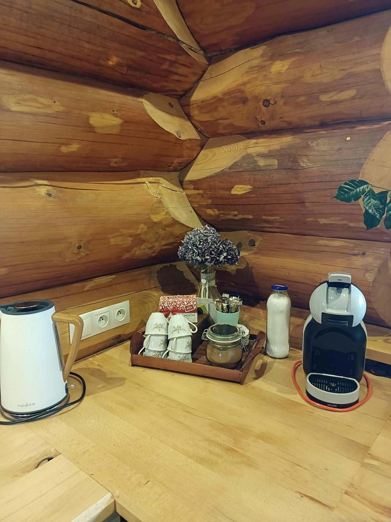 Wellness Srub U Holubu Villa Malsice Dış mekan fotoğraf