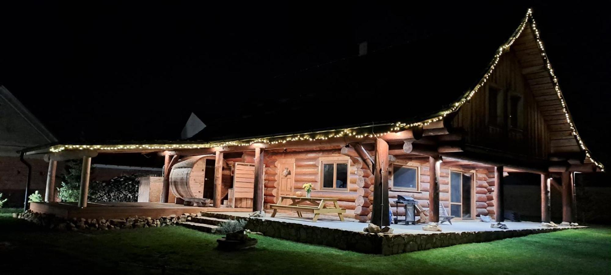 Wellness Srub U Holubu Villa Malsice Dış mekan fotoğraf