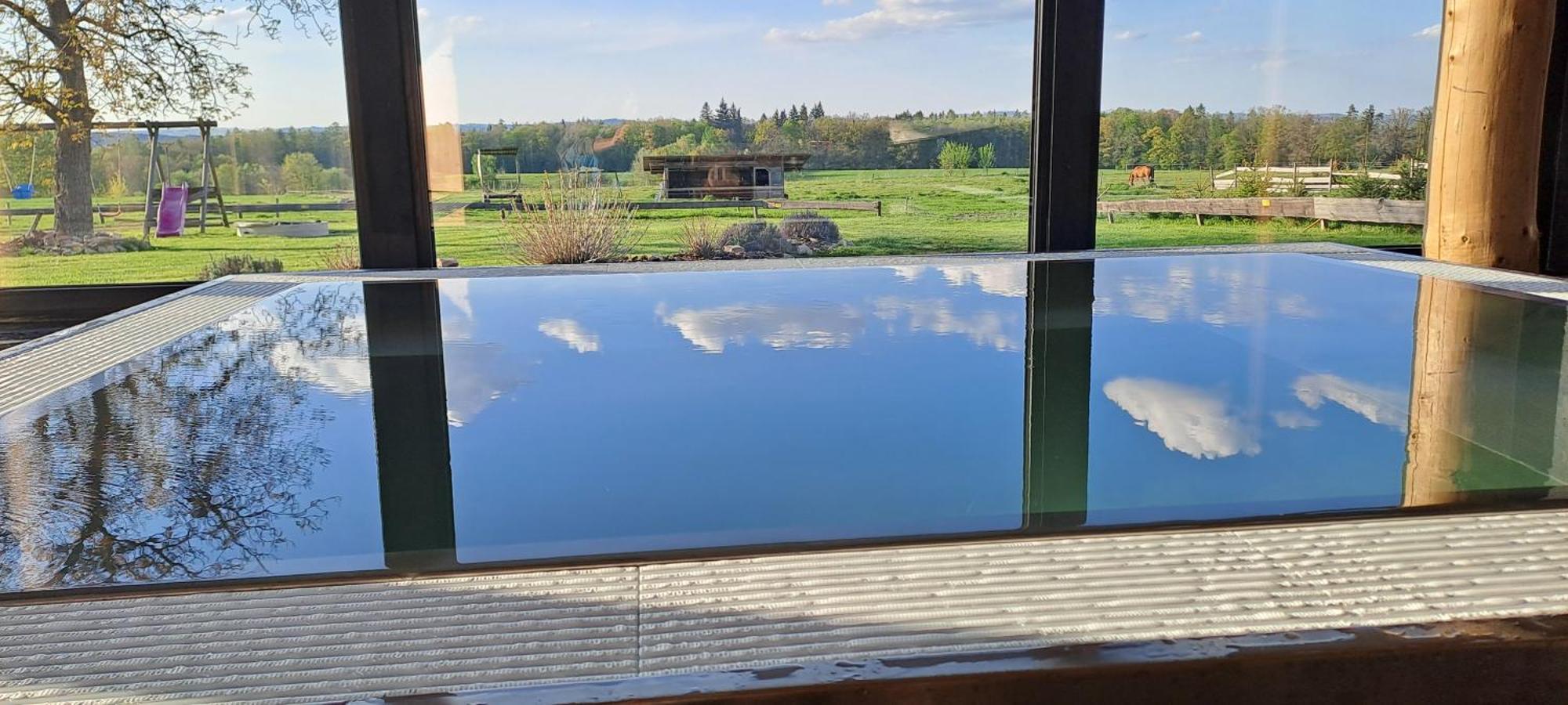 Wellness Srub U Holubu Villa Malsice Dış mekan fotoğraf