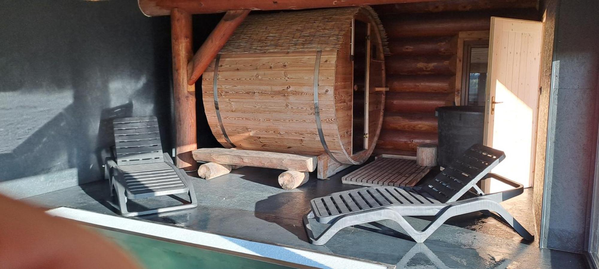 Wellness Srub U Holubu Villa Malsice Dış mekan fotoğraf