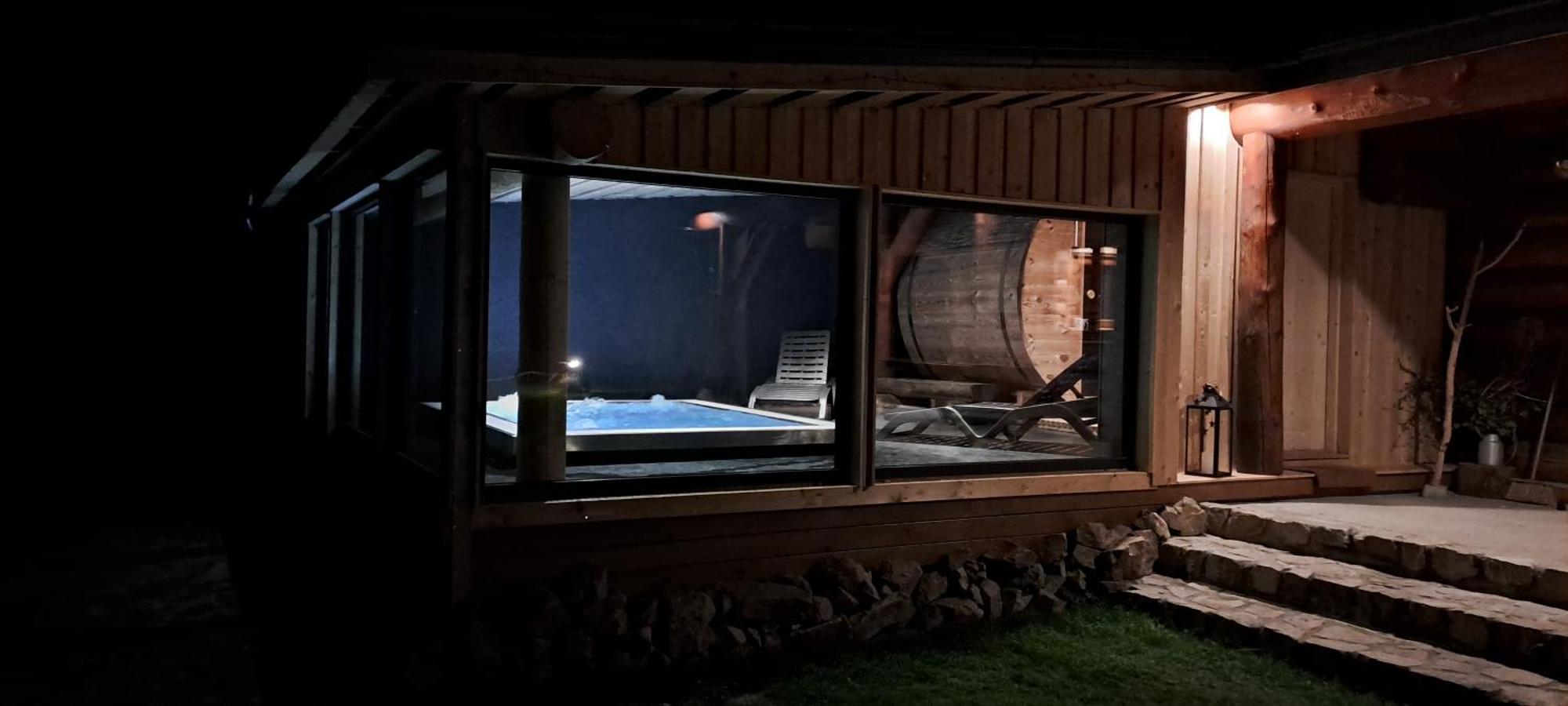 Wellness Srub U Holubu Villa Malsice Dış mekan fotoğraf
